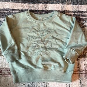 Rylee + Cru Light Vacation Graphic Sweatshirt